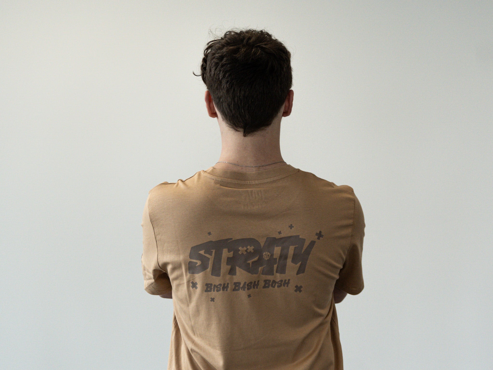 Straty 100k T-Shirt - Latte