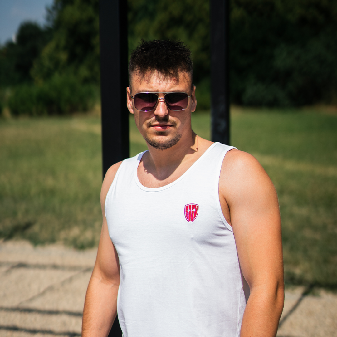 CS:GYM - TANK TOP - WHITE
