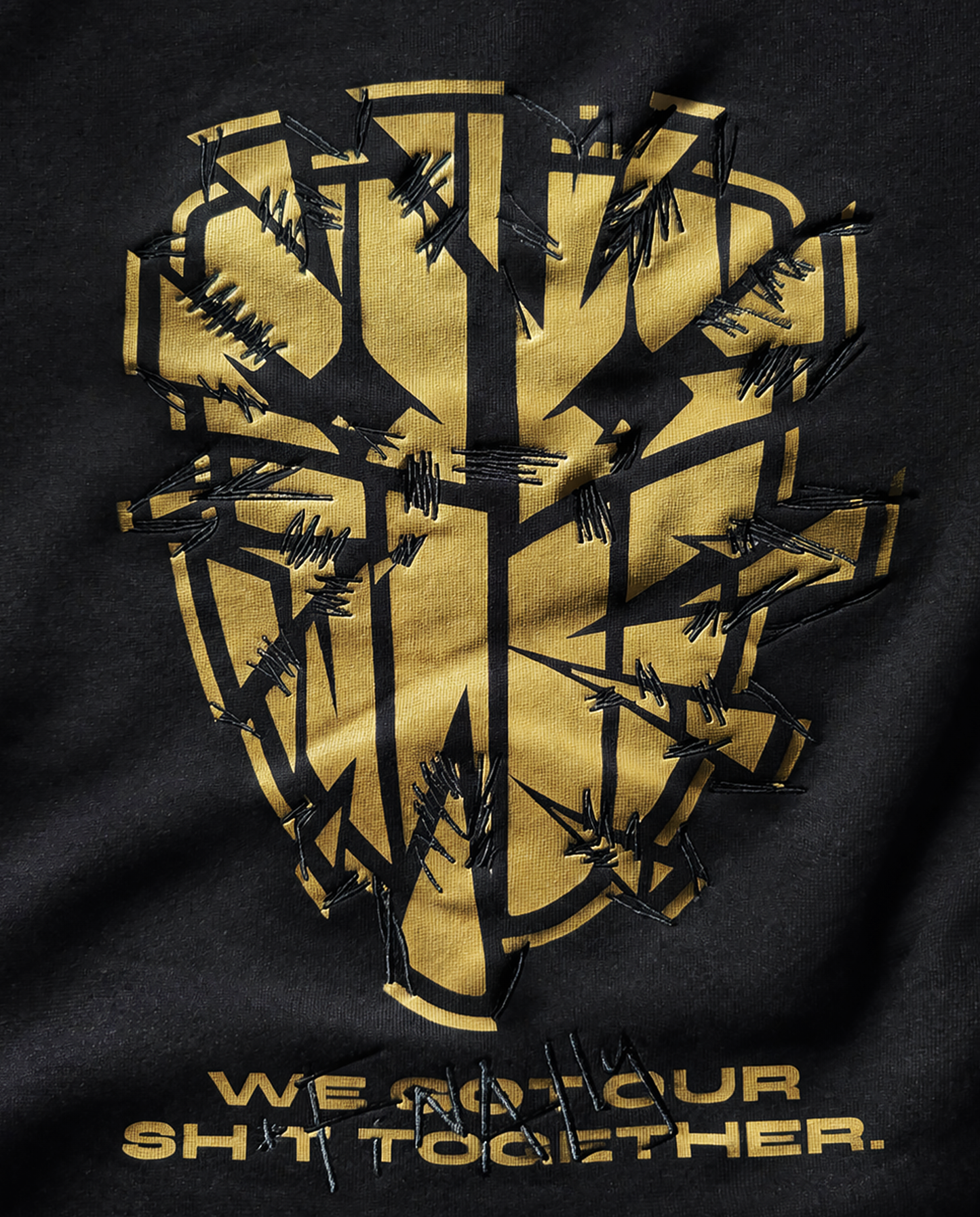 RELENTLESS HOODIE - GOLD