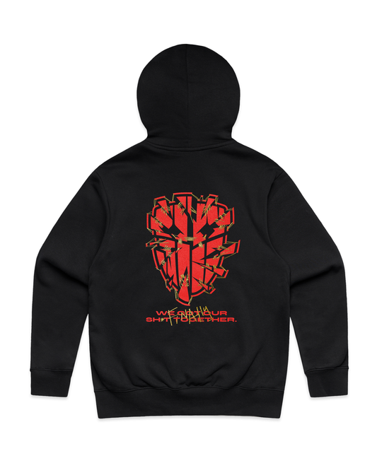 RELENTLESS HOODIE - RED