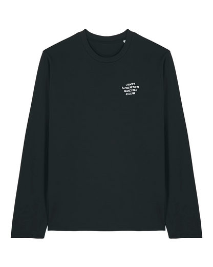 Long Sleeve T-Shirt- Anti Cheater Social Club